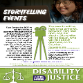 Disability Justice Storytelling Event on Zoom